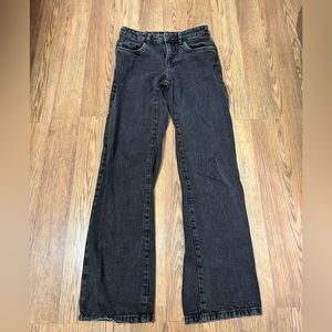 Womens Black Low Waisted Cotton On Jeans, size 2